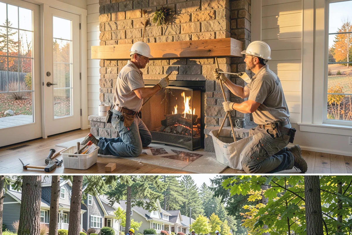 Concrete Countertop Installation in Normandy Park, King County, WA - Concrete countertops are cast and installed indoors year-round, so the PNW weather never delays fabrication.