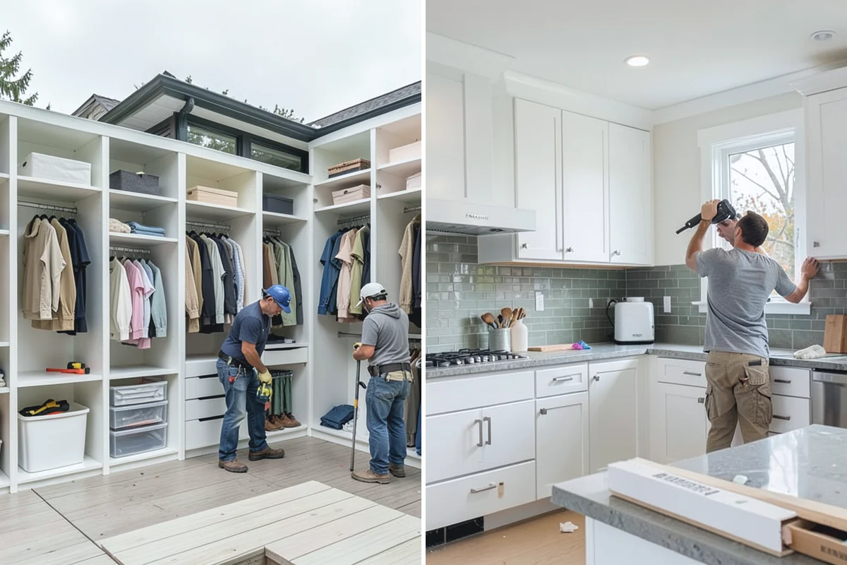 Concrete Countertop Installation in Renton, King County, WA - Design shape, color, and integrated features