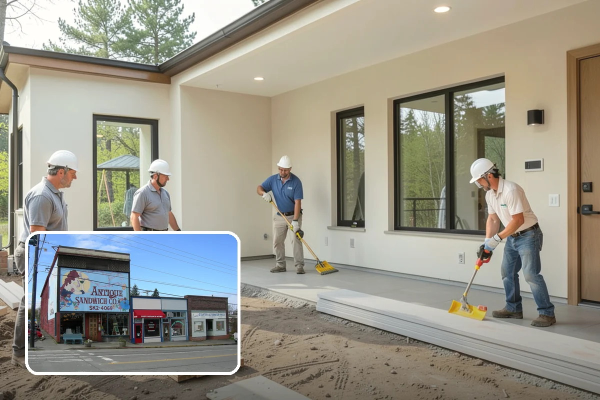 Concrete Countertop Installation in Ruston, Pierce County, WA - Fully custom shapes, colors, and finishes