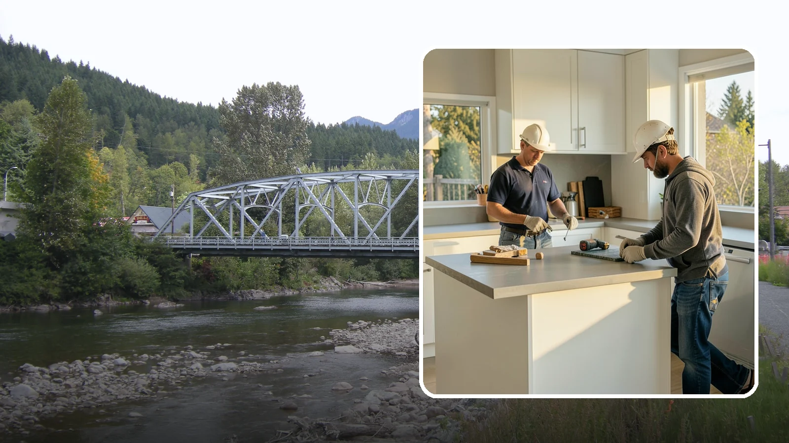 Concrete Countertop Installation in Skykomish, King County, WA - Custom concrete countertop installation offering seamless, moldable surfaces in the color and shape you envision.