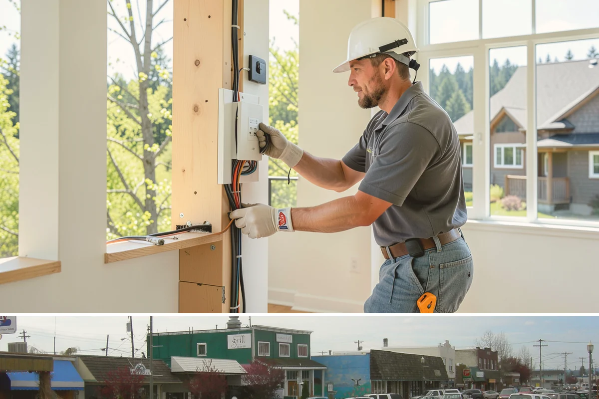 Concrete Countertop Installation in Stanwood, Snohomish County, WA - Concrete countertops are cast and installed indoors year-round, so the PNW weather never delays fabrication.