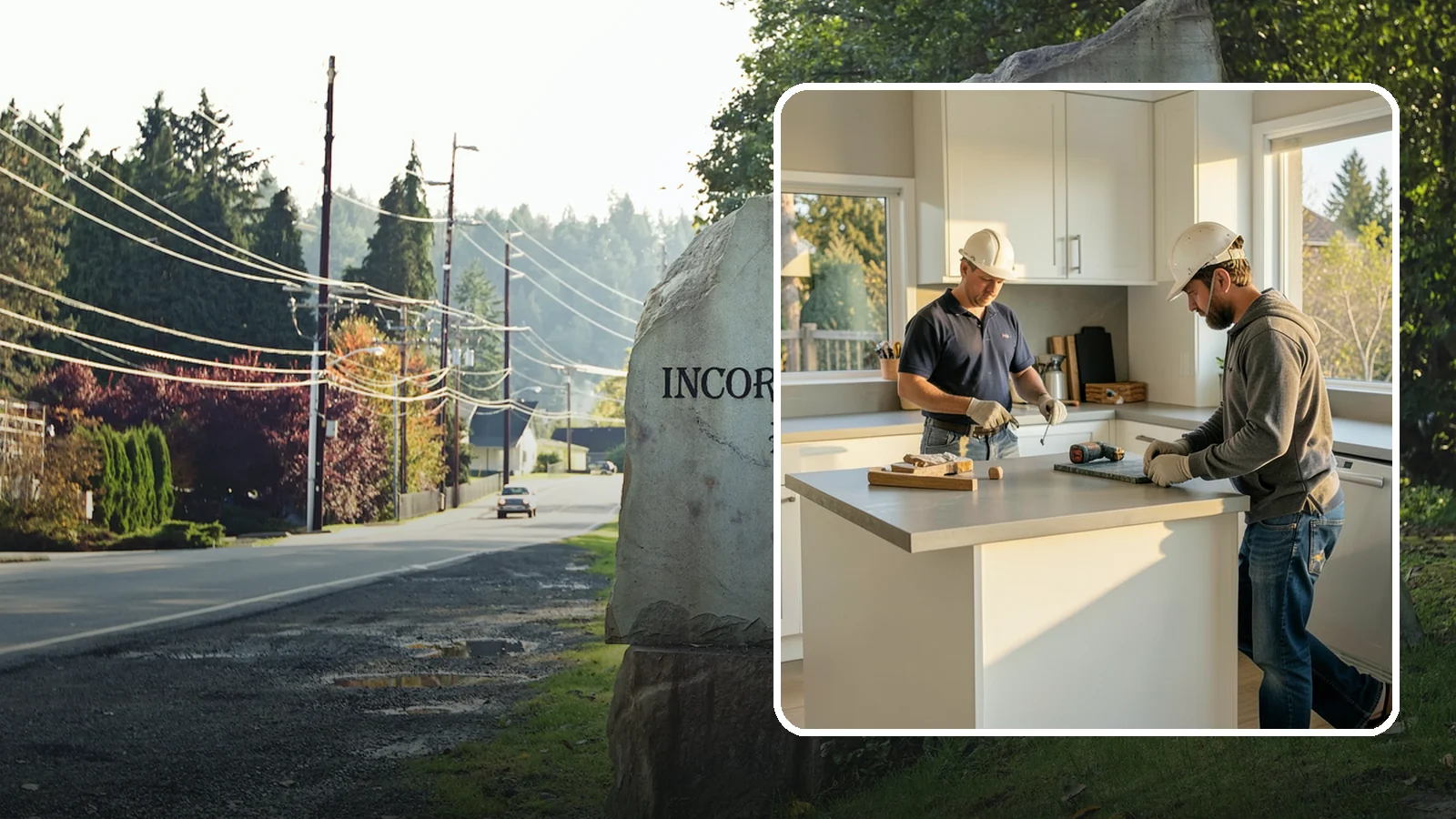 Concrete Countertop Installation in Wilkeson, Pierce County, WA - Custom concrete countertop installation offering seamless, moldable surfaces in the color and shape you envision.