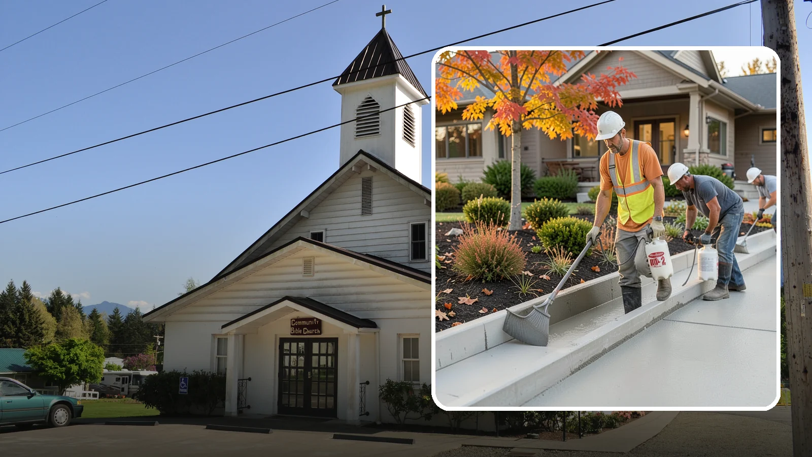 Concrete Curb Installation in Concrete, Skagit County, WA - Durable concrete curbing that defines driveways and beds while directing water where it belongs.