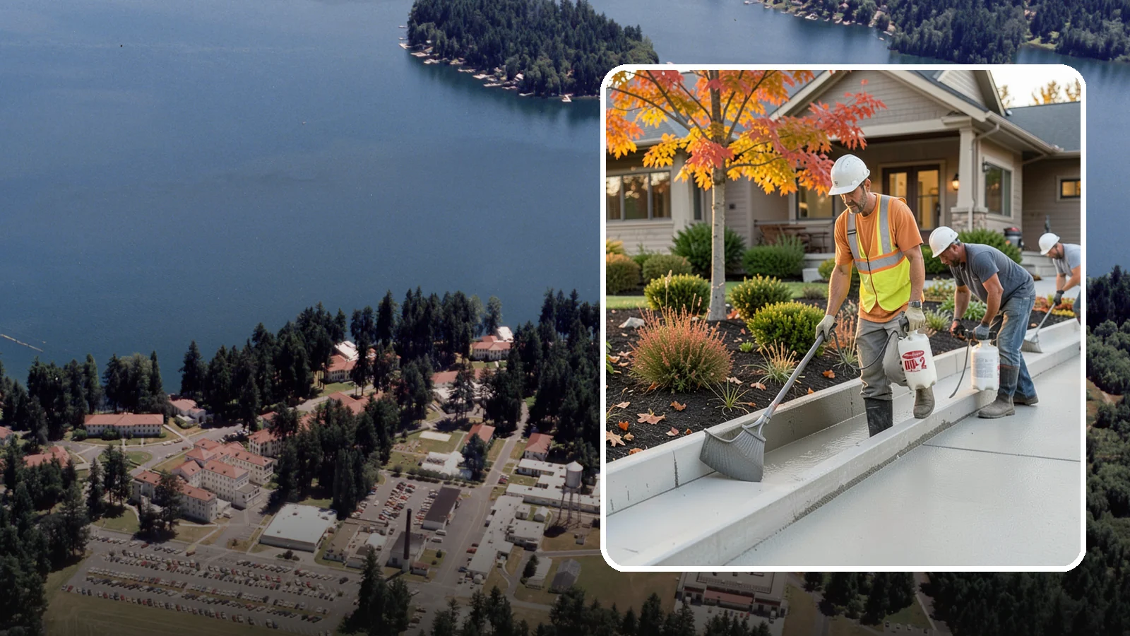 Concrete Curb Installation in Lakewood, Pierce County, WA - Durable concrete curbing that defines driveways and beds while directing water where it belongs.