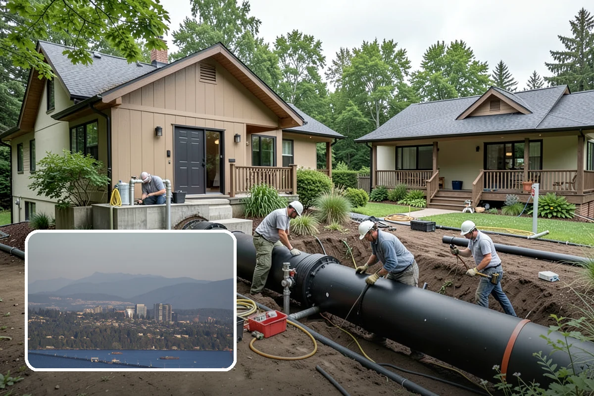 Concrete Curb Installation in Medina, King County, WA - Defines edges and protects landscaping