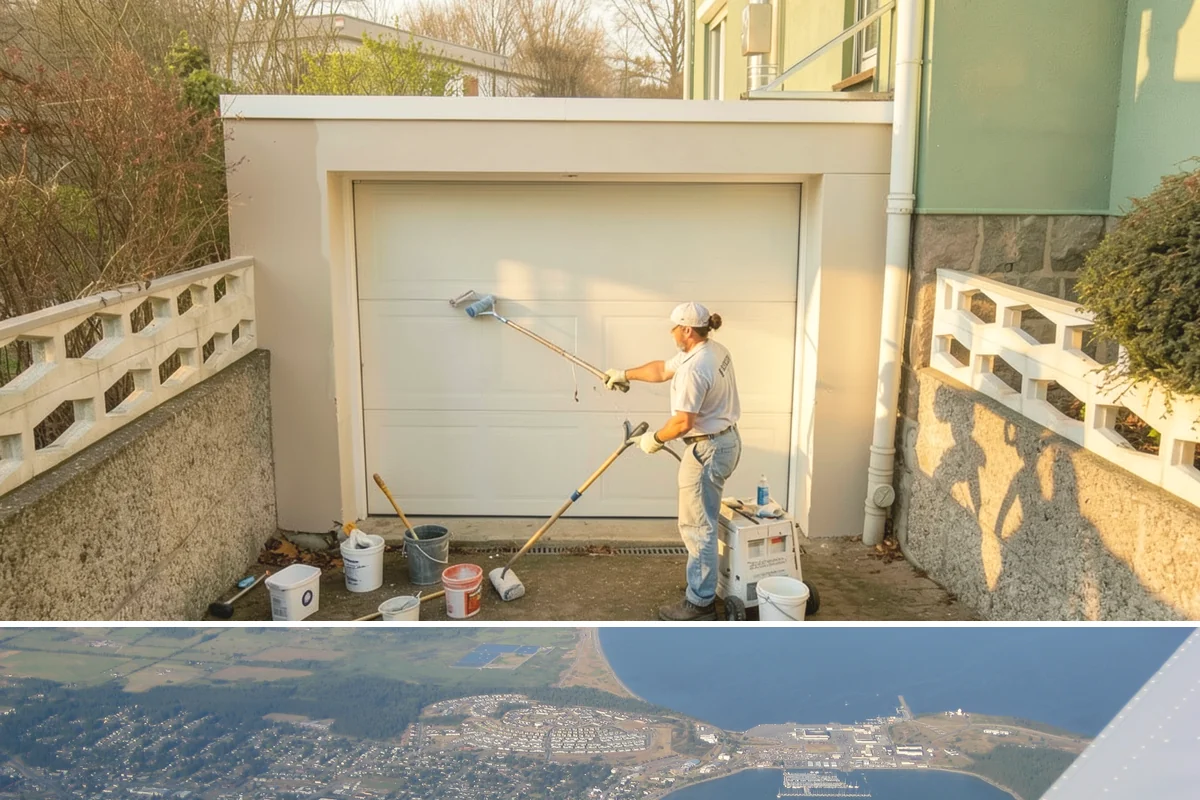 Concrete Curb Installation in Oak Harbor, Island County, WA - Dry summer weather ensures the curb cures fully before it manages the season's heavier rains.