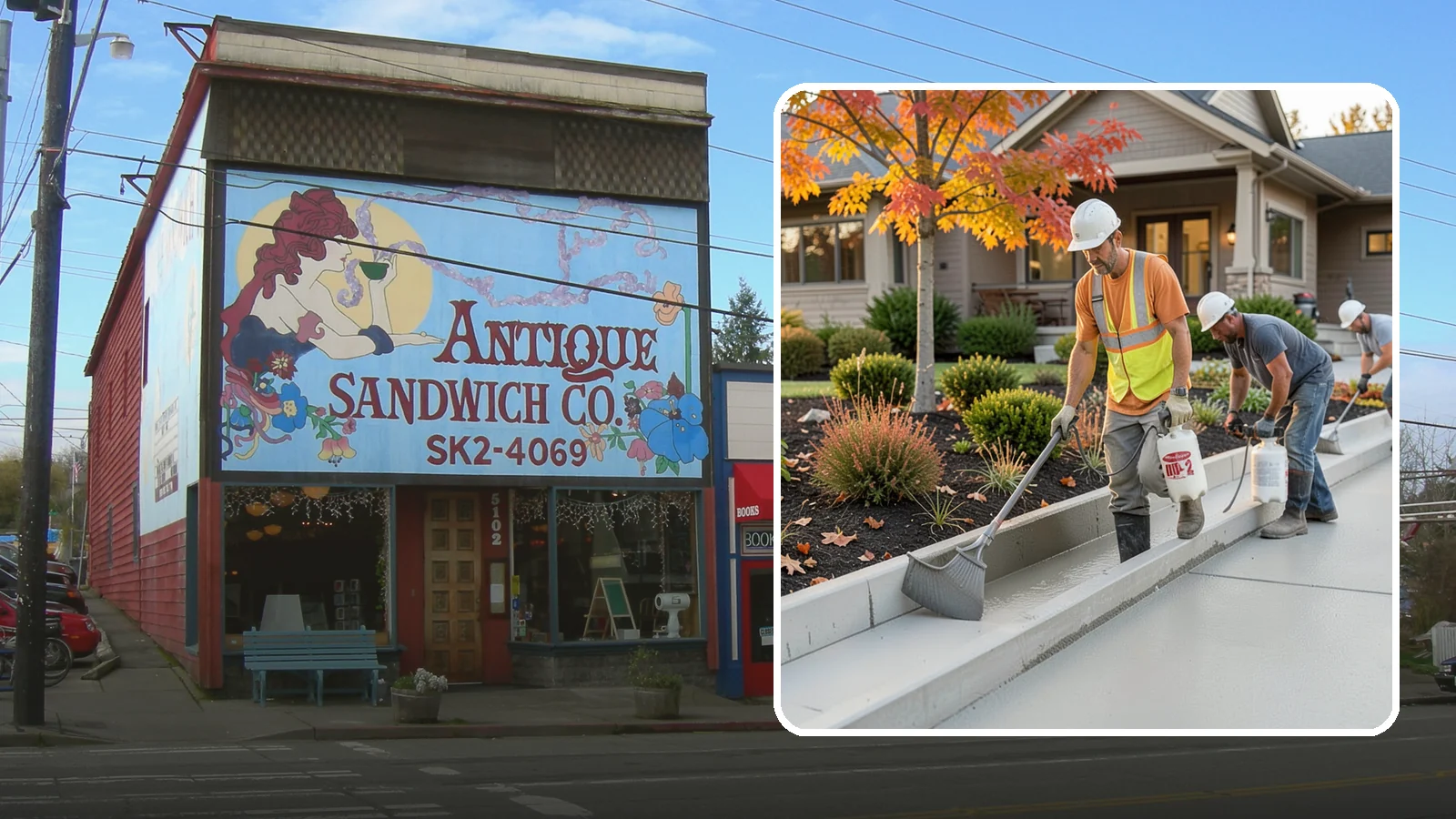 Concrete Curb Installation in Ruston, Pierce County, WA - Durable concrete curbing that defines driveways and beds while directing water where it belongs.