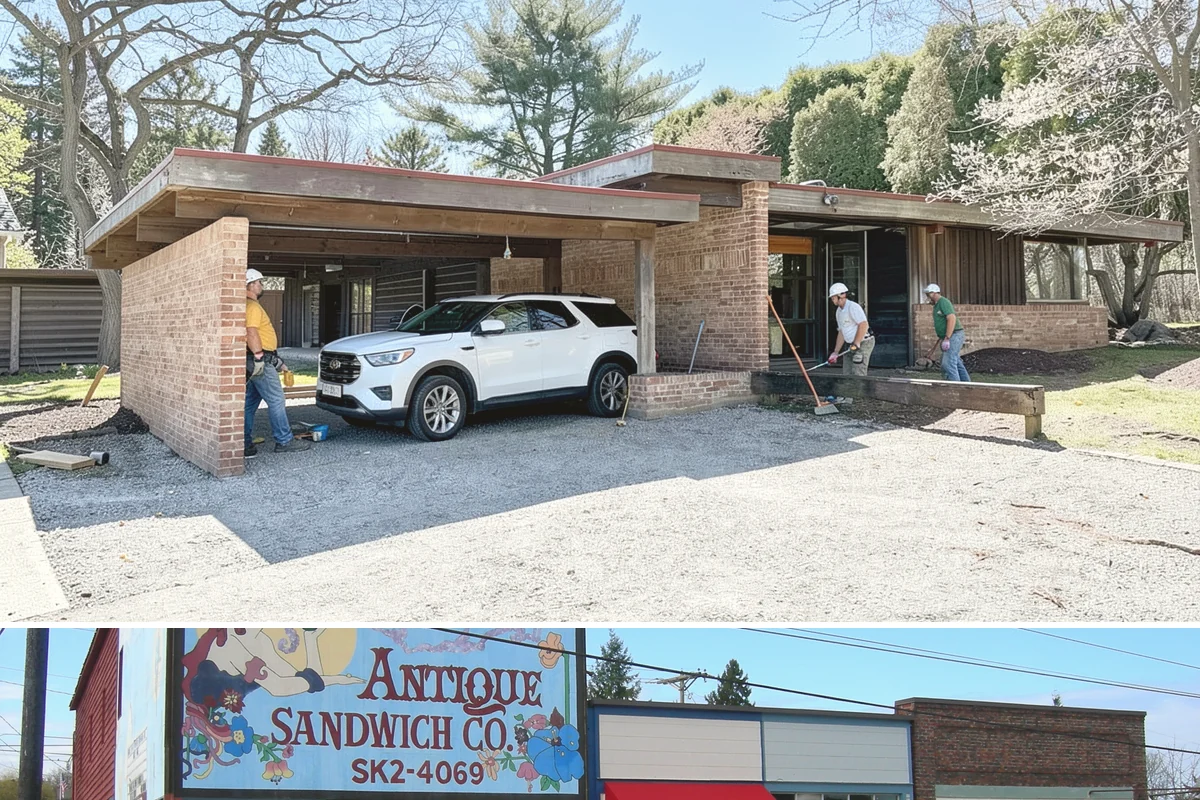 Concrete Curb Installation in Ruston, Pierce County, WA - Dry summer weather ensures the curb cures fully before it manages the season's heavier rains.