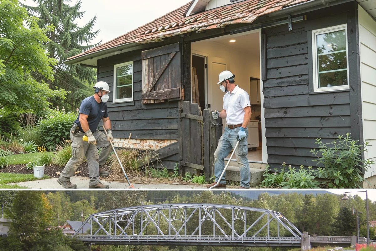 Concrete Curb Installation in Skykomish, King County, WA - Dry summer weather ensures the curb cures fully before it manages the season's heavier rains.