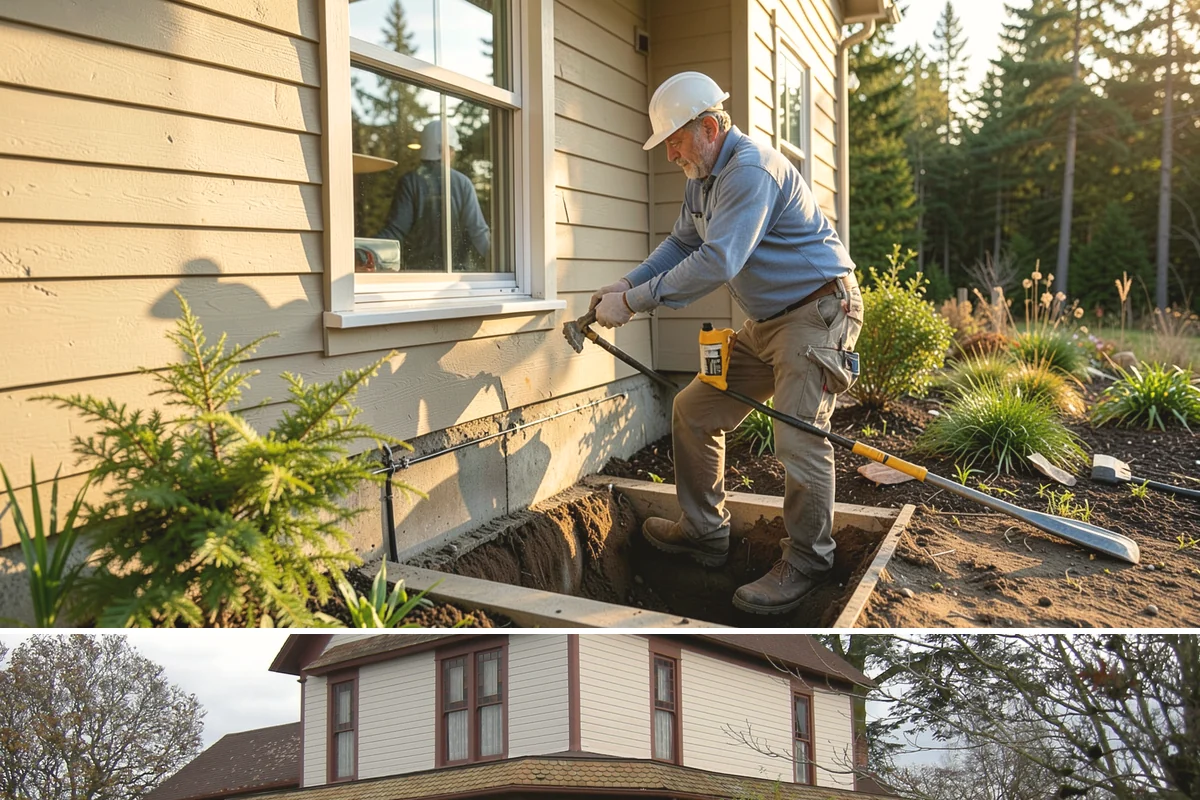Concrete Curb Installation in Sumner, Pierce County, WA - Dry summer weather ensures the curb cures fully before it manages the season's heavier rains.