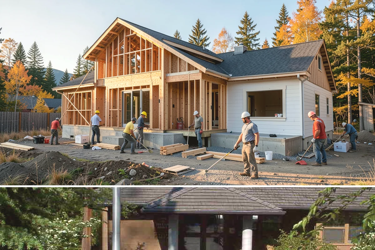Concrete Curb Installation in Yarrow Point, King County, WA - Dry summer weather ensures the curb cures fully before it manages the season's heavier rains.