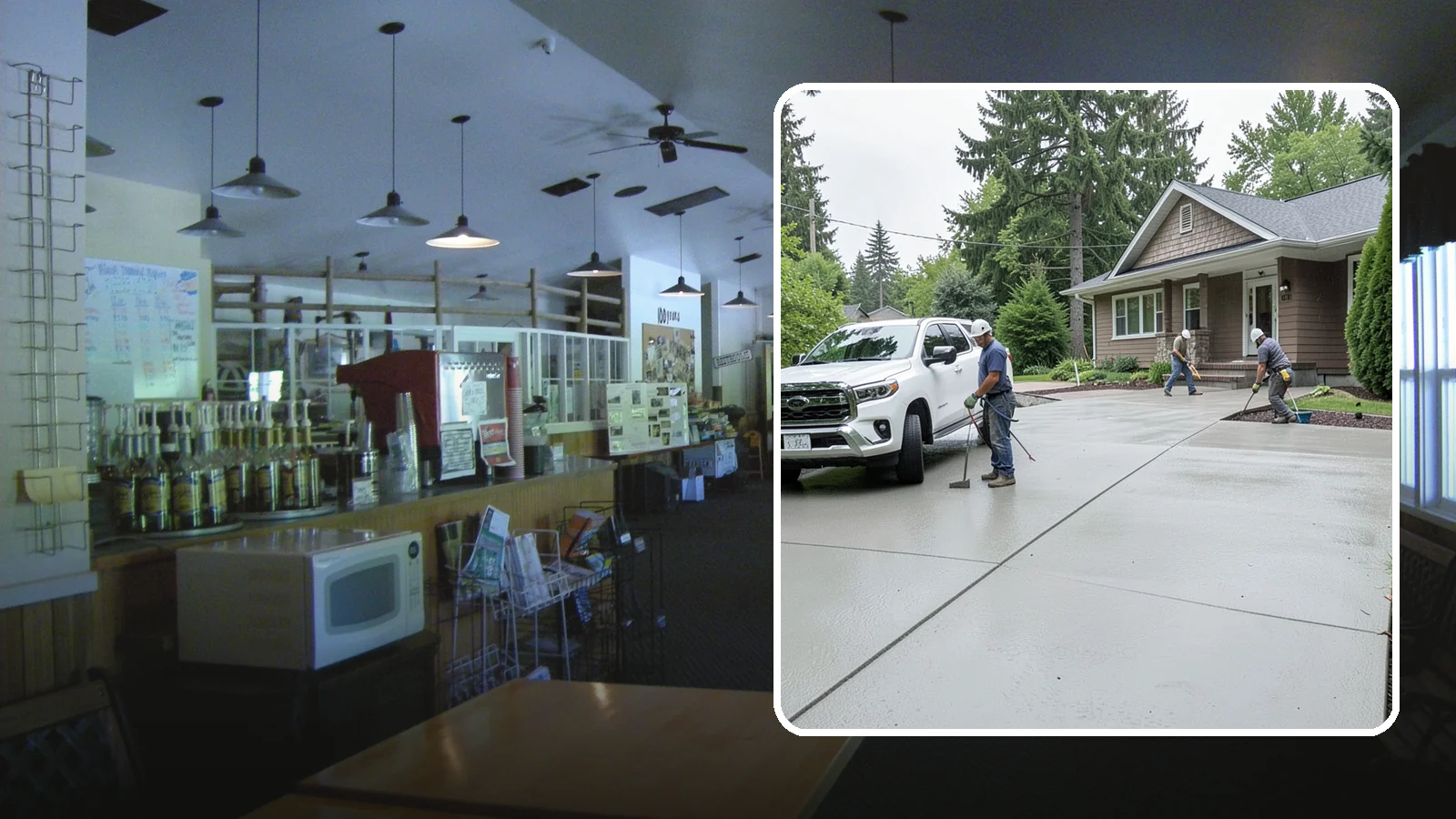 Concrete Driveway Installation in Black Diamond, King County, WA - A properly poured driveway built to shed Western Washington rain and carry daily traffic for decades.