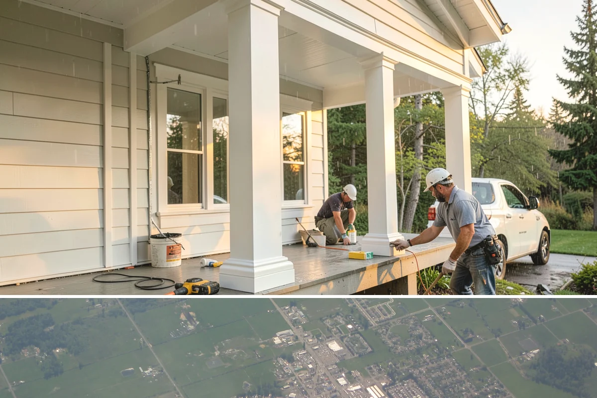 Concrete Driveway Installation in Enumclaw, King County, WA - We prefer the drier months of June through September for pouring, ensuring ideal curing before fall rains arrive.
