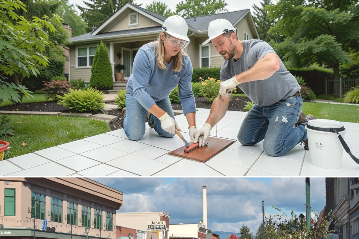Concrete Driveway Installation in Monroe, Snohomish County, WA - We prefer the drier months of June through September for pouring, ensuring ideal curing before fall rains arrive.
