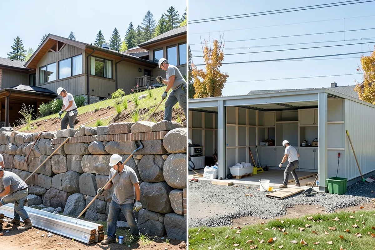 Concrete Driveway Installation in Seattle, King County, WA - Evaluate soil, grade, and drainage needs