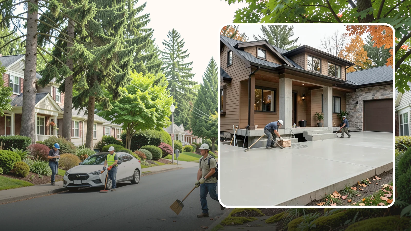 Concrete Foundation in Beaux Arts Village, King County, WA - Engineered concrete foundations built to carry your structure and resist Puget Sound moisture and seismic movement.