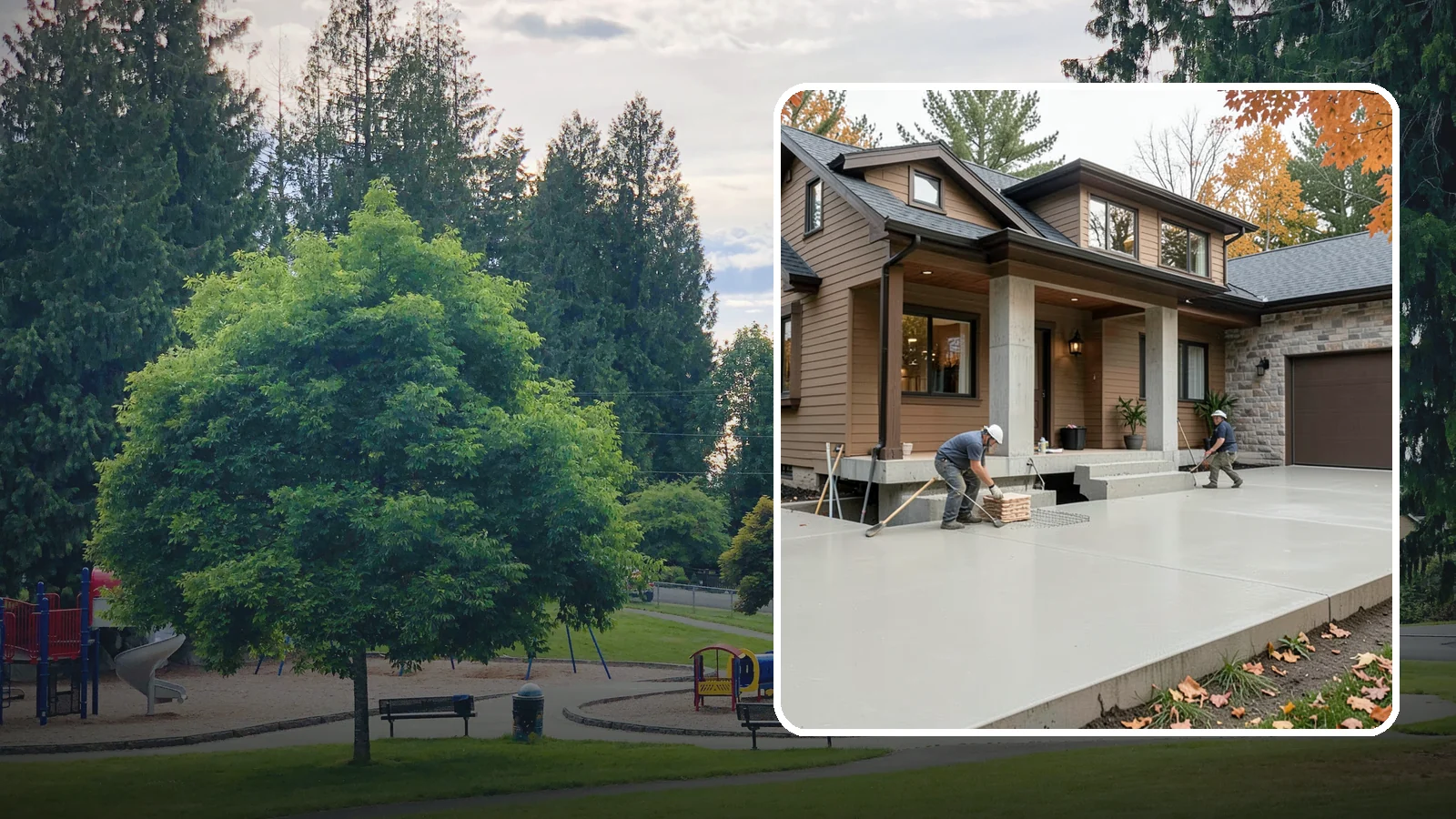 Concrete Foundation in Bonney Lake, Pierce County, WA - Engineered concrete foundations built to carry your structure and resist Puget Sound moisture and seismic movement.
