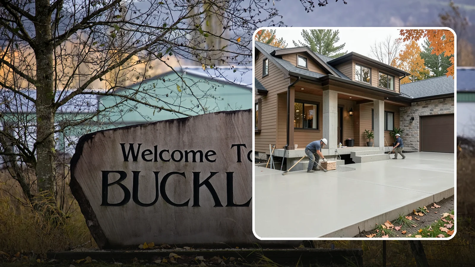 Concrete Foundation in Buckley, Pierce County, WA - Engineered concrete foundations built to carry your structure and resist Puget Sound moisture and seismic movement.