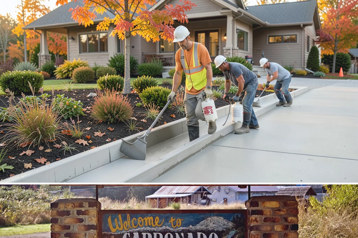 Concrete Foundation in Carbonado, Pierce County, WA - Foundation work is best scheduled in drier months to keep excavations stable and pours protected from heavy rain.