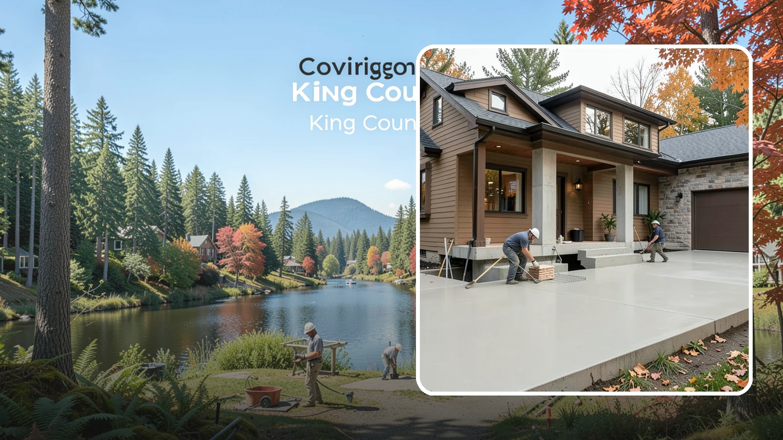 Concrete Foundation in Covington, King County, WA - Engineered concrete foundations built to carry your structure and resist Puget Sound moisture and seismic movement.