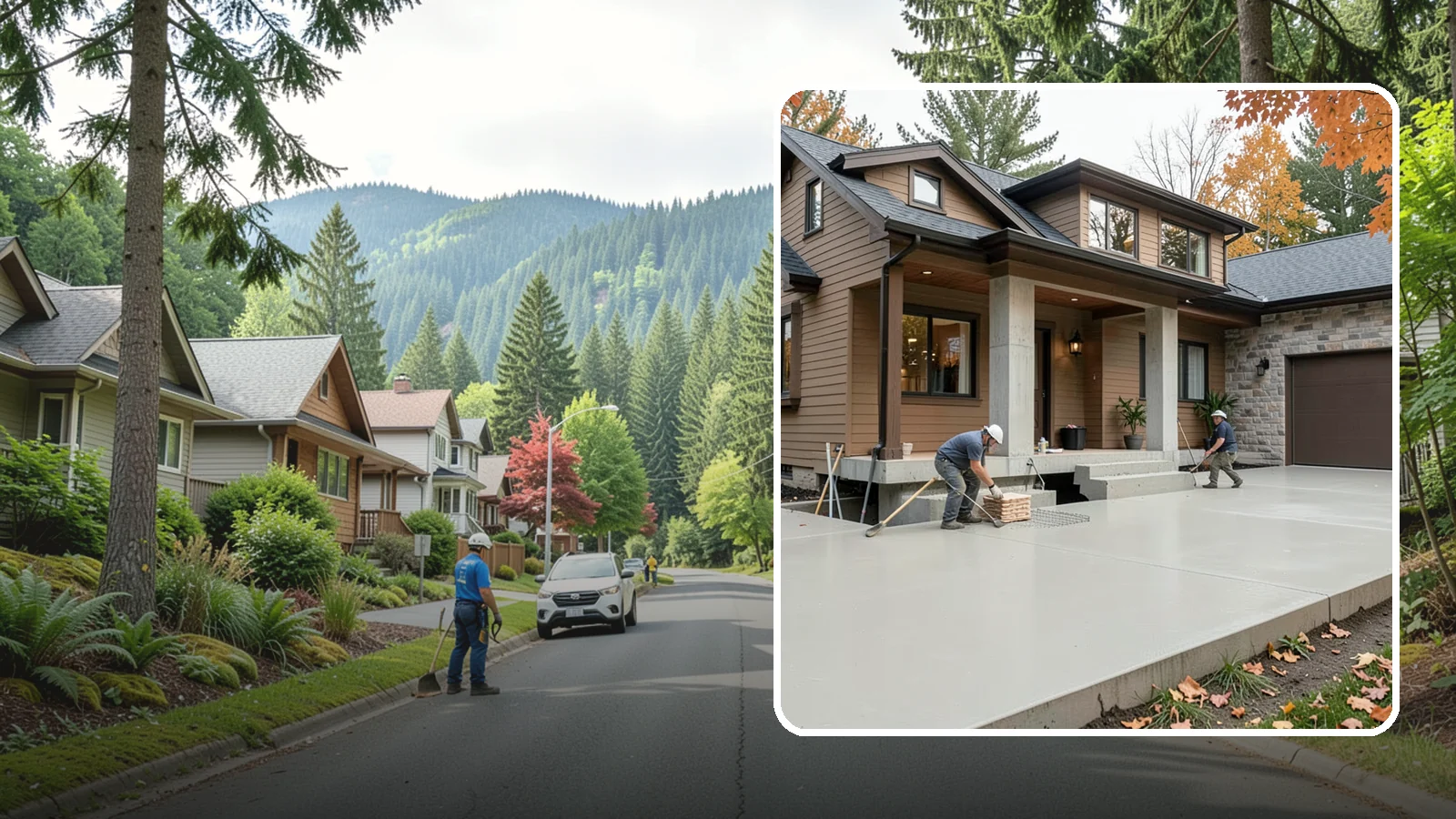Concrete Foundation in Darrington, Snohomish County, WA - Engineered concrete foundations built to carry your structure and resist Puget Sound moisture and seismic movement.
