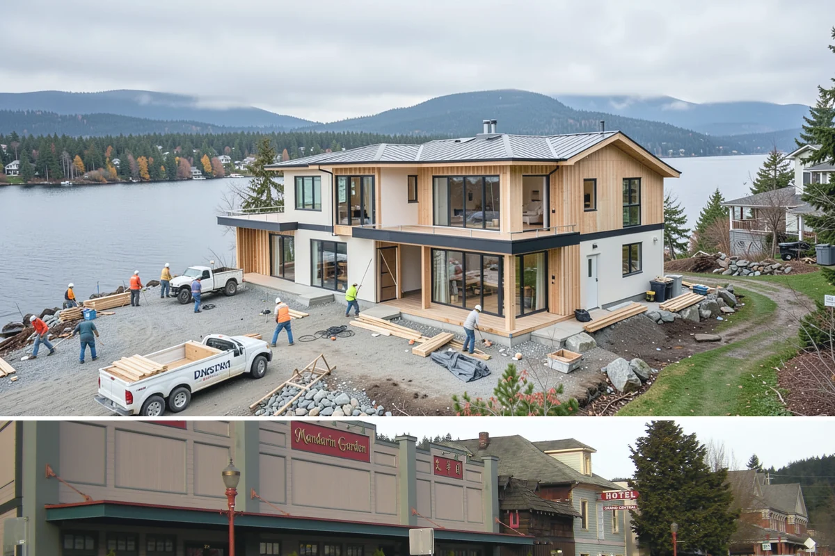 Concrete Foundation in Issaquah, King County, WA - Foundation work is best scheduled in drier months to keep excavations stable and pours protected from heavy rain.