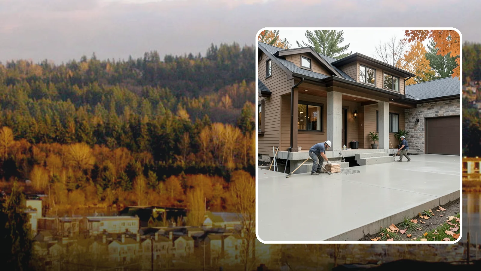 Concrete Foundation in Kenmore, King County, WA - Engineered concrete foundations built to carry your structure and resist Puget Sound moisture and seismic movement.