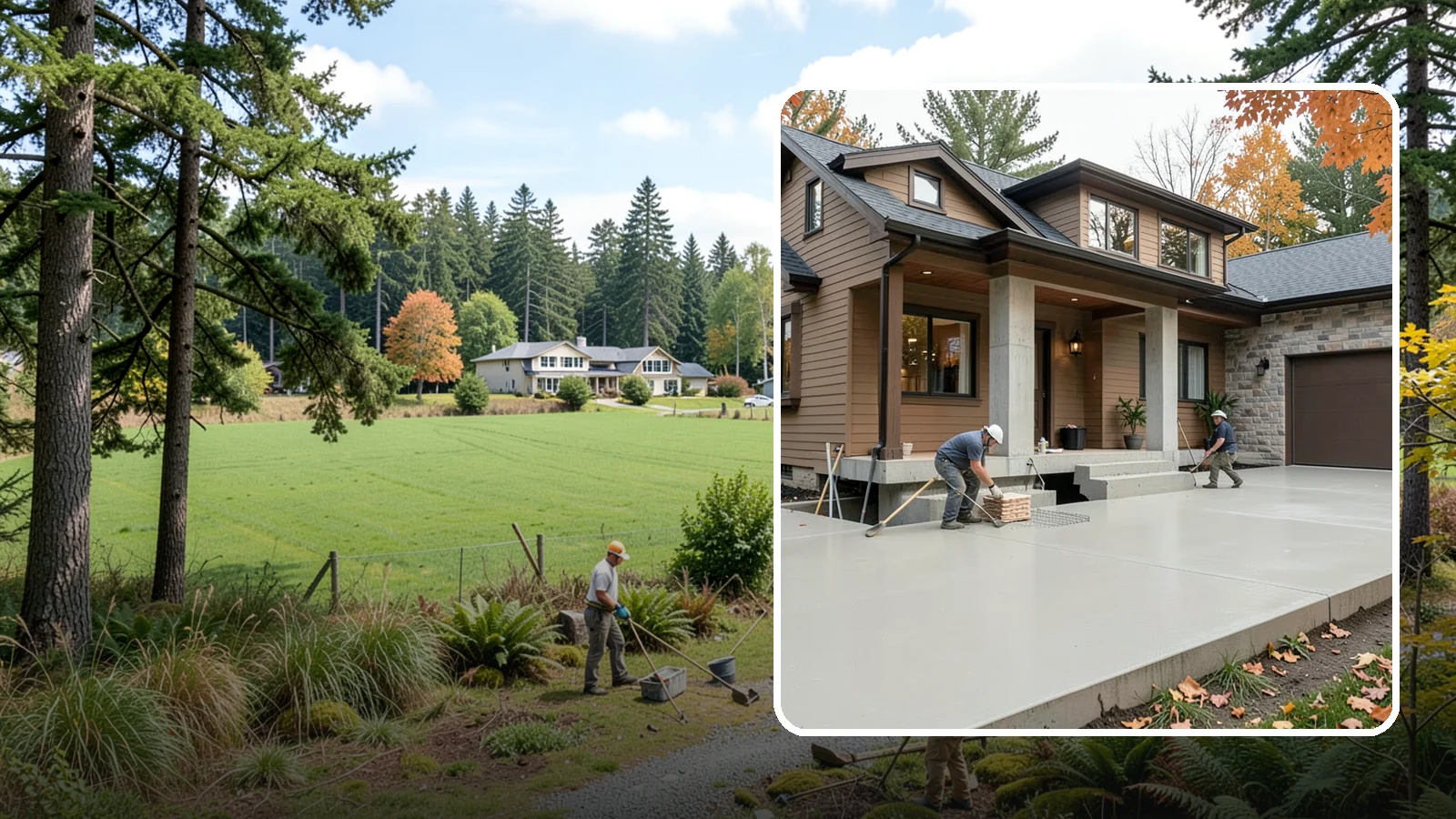 Concrete Foundation in Lyman, Skagit County, WA - Engineered concrete foundations built to carry your structure and resist Puget Sound moisture and seismic movement.