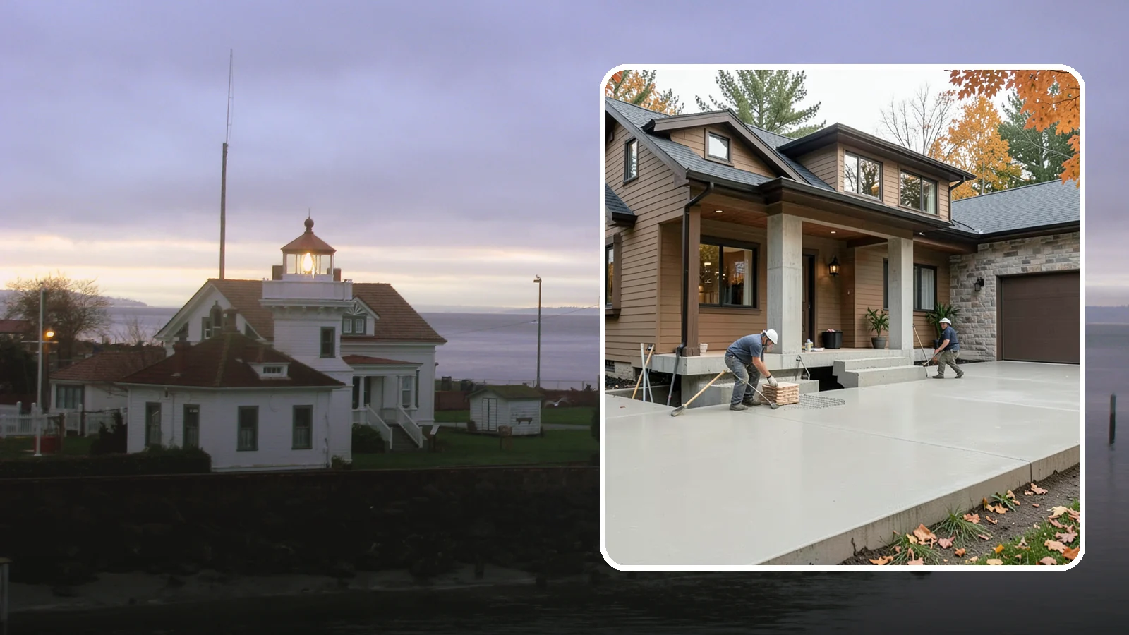 Concrete Foundation in Mukilteo, Snohomish County, WA - Engineered concrete foundations built to carry your structure and resist Puget Sound moisture and seismic movement.