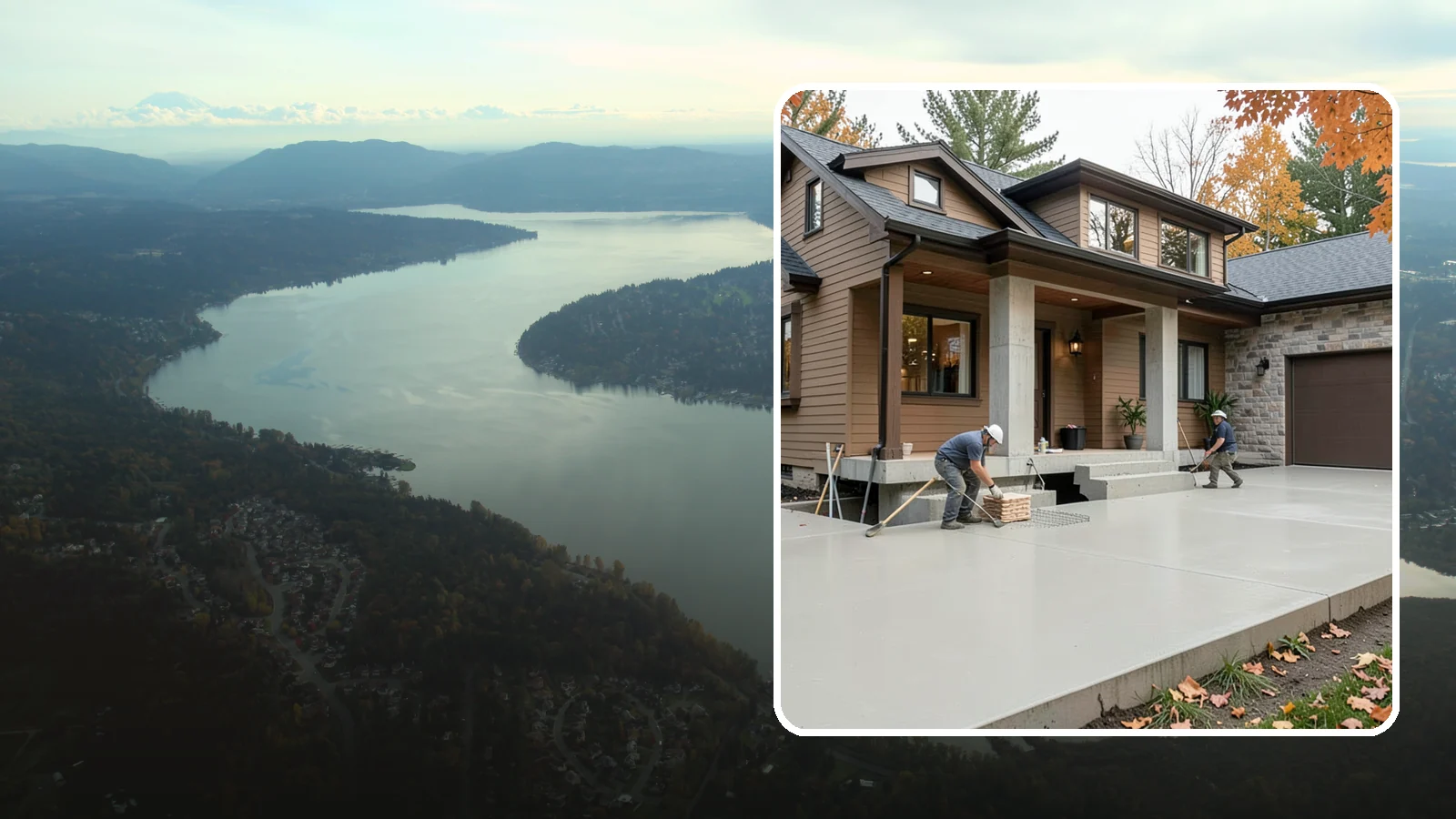 Concrete Foundation in Sammamish, King County, WA - Engineered concrete foundations built to carry your structure and resist Puget Sound moisture and seismic movement.
