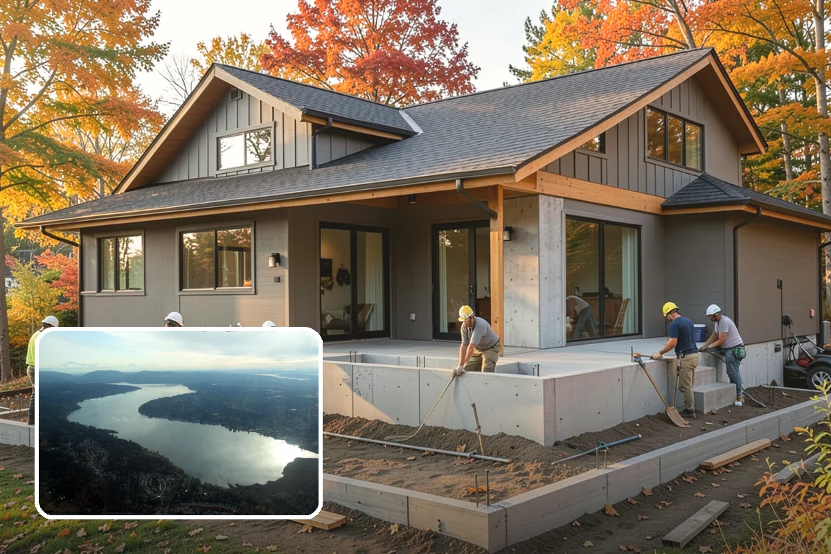 Concrete Foundation in Sammamish, King County, WA - Engineered for regional seismic requirements