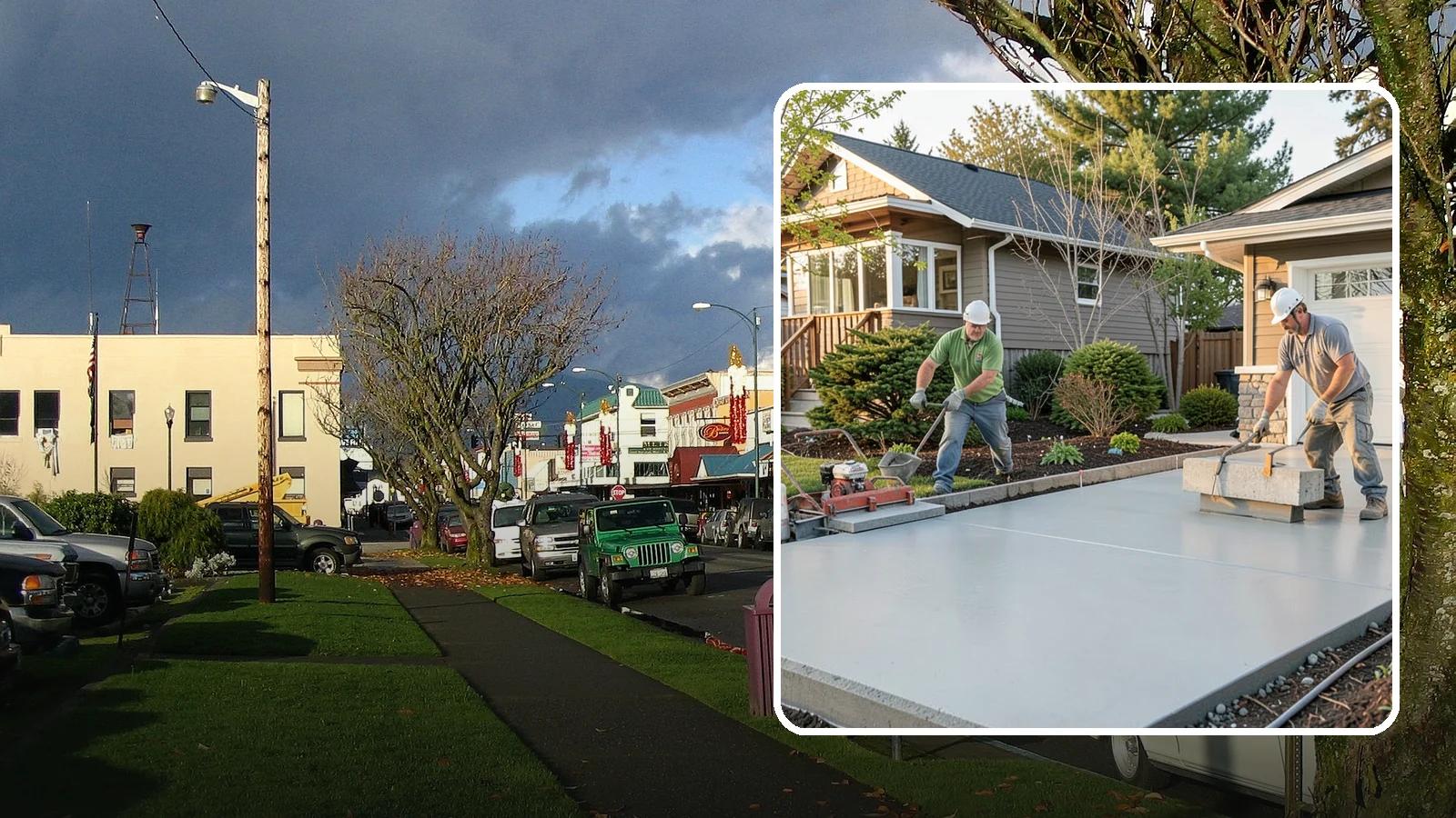 Concrete Leveling in Arlington, Snohomish County, WA - Lift and level sunken slabs to eliminate trip hazards and restore drainage without a full replacement.