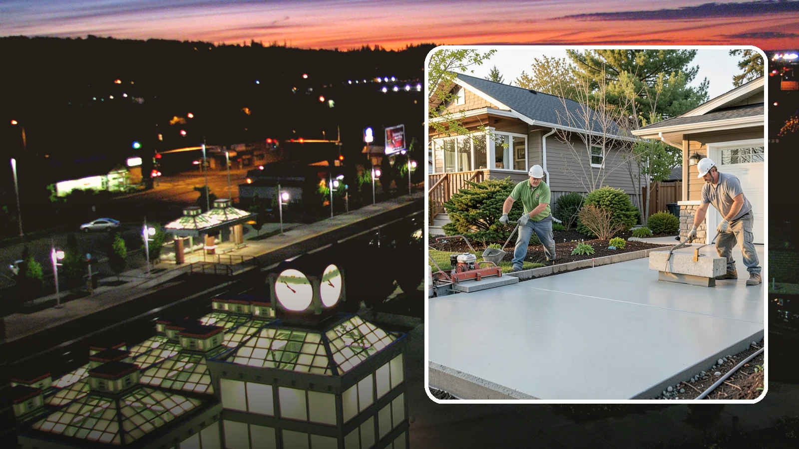 Concrete Leveling in Auburn, King County, WA - Lift and level sunken slabs to eliminate trip hazards and restore drainage without a full replacement.