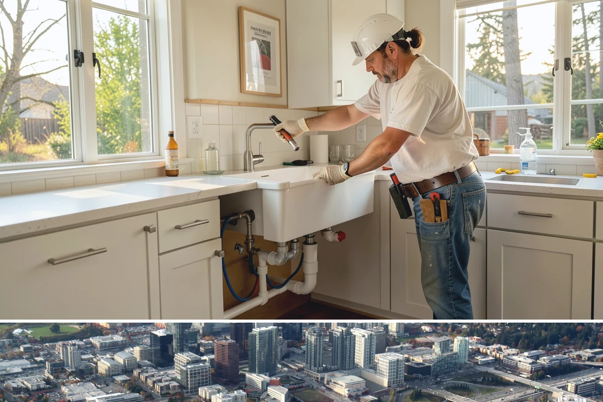 Concrete Leveling in Bellevue, King County, WA - Leveling can be performed year-round since it requires no pouring or extended cure time.