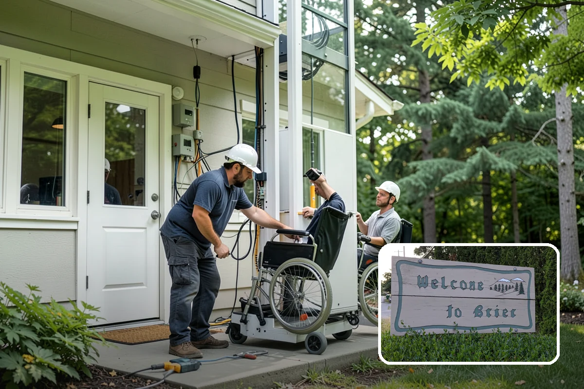Concrete Leveling in Brier, Snohomish County, WA - Eliminates trip hazards from settling