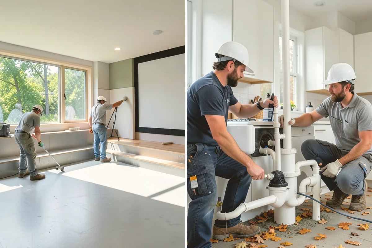 Concrete Leveling in Brier, Snohomish County, WA - Inspect the settlement and locate voids