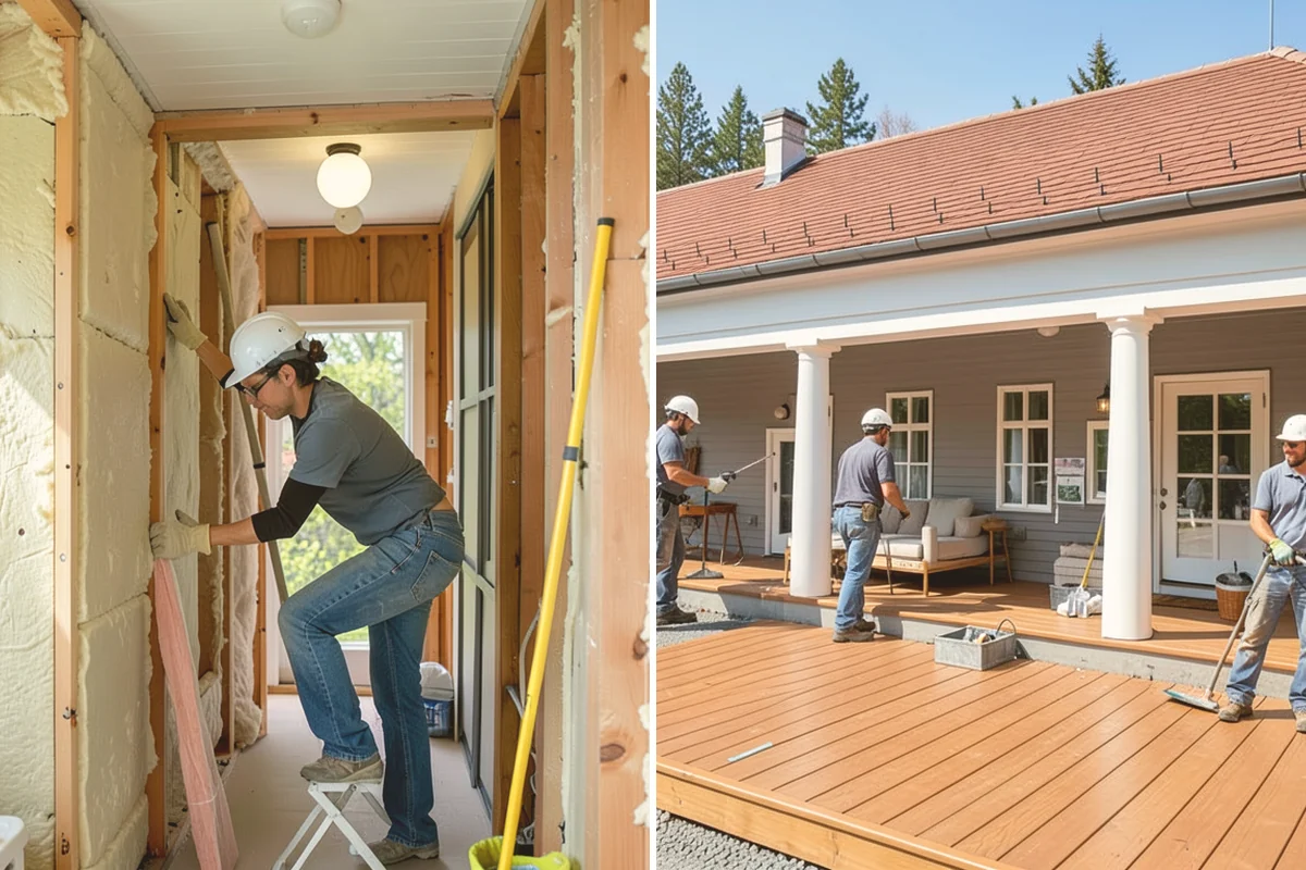 Concrete Leveling in Eatonville, Pierce County, WA - Inspect the settlement and locate voids