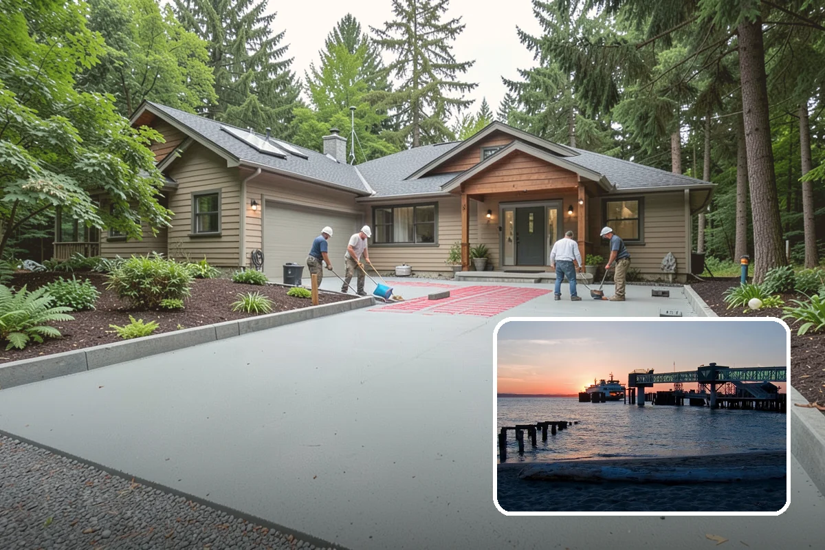 Concrete Leveling in Edmonds, Snohomish County, WA - Eliminates trip hazards from settling