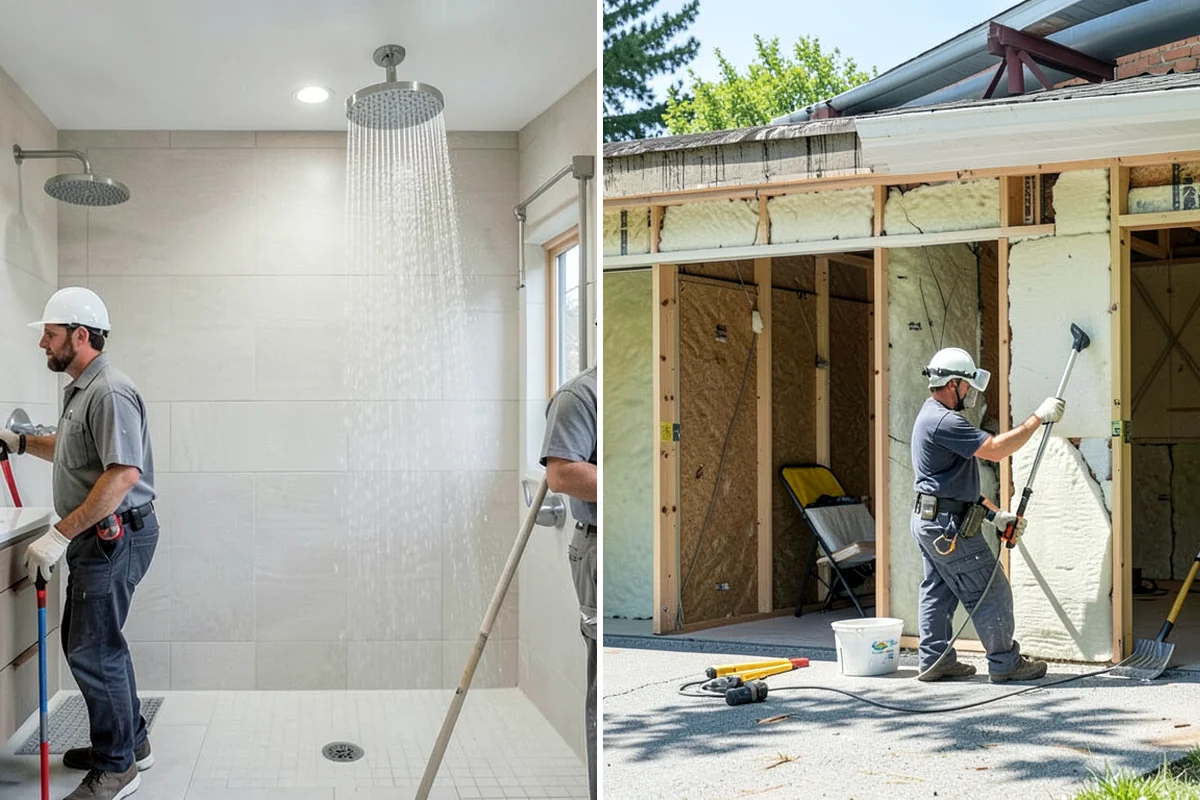 Concrete Leveling in Everett, Snohomish County, WA - Inspect the settlement and locate voids