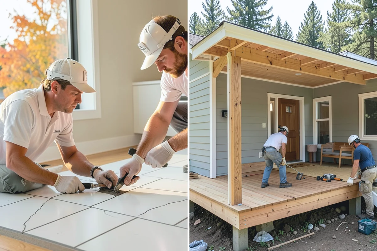 Concrete Leveling in Gold Bar, Snohomish County, WA - Inspect the settlement and locate voids