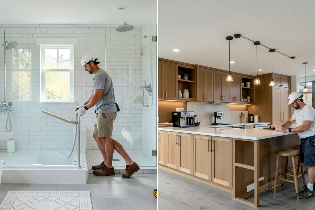 Concrete Leveling in Kenmore, King County, WA - Inspect the settlement and locate voids