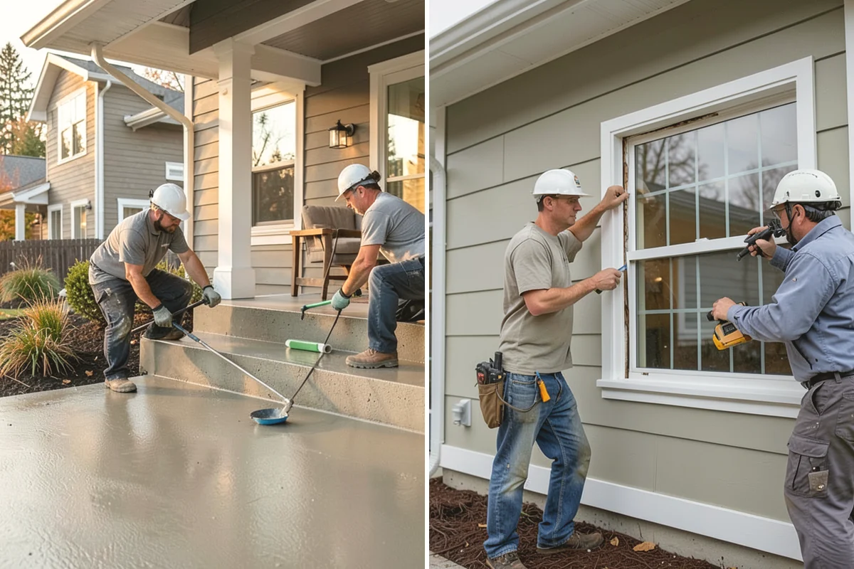 Concrete Leveling in Lake Stevens, Snohomish County, WA - Inspect the settlement and locate voids