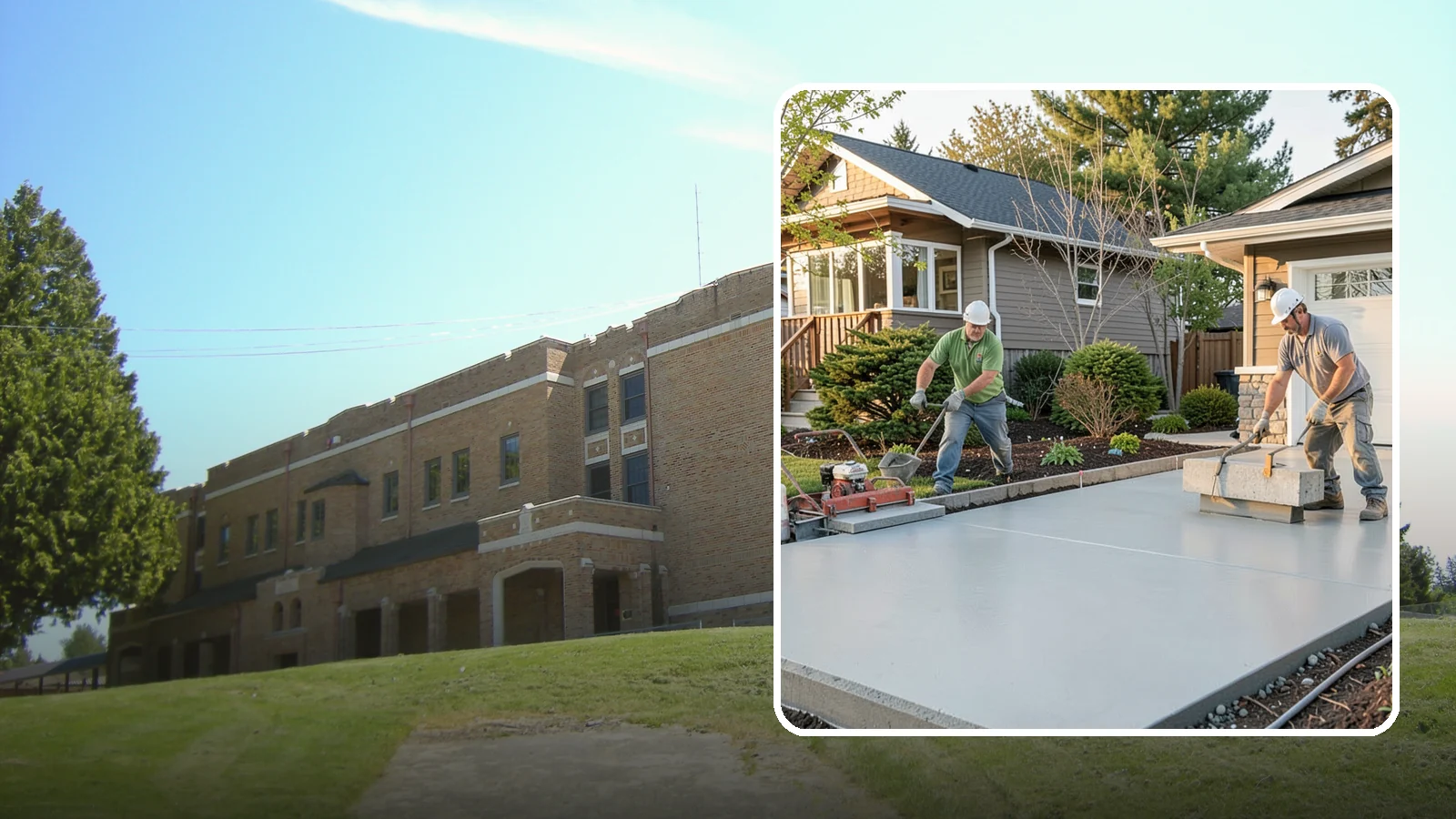 Concrete Leveling in Maple Valley, King County, WA - Lift and level sunken slabs to eliminate trip hazards and restore drainage without a full replacement.