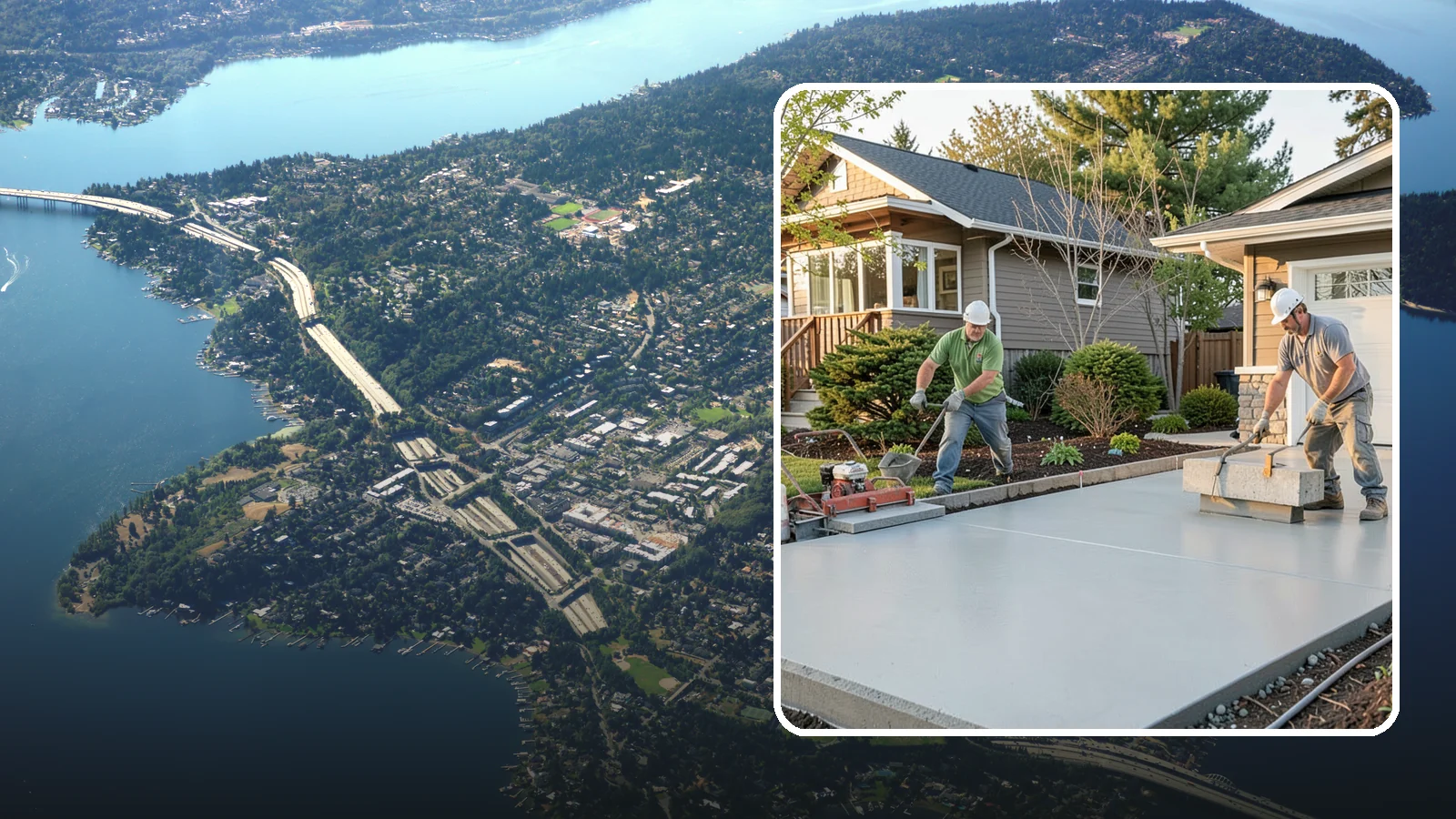 Concrete Leveling in Mercer Island, King County, WA - Lift and level sunken slabs to eliminate trip hazards and restore drainage without a full replacement.