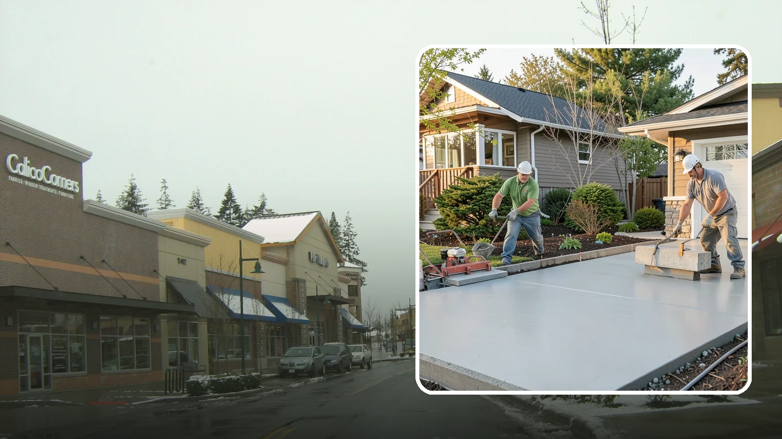 Concrete Leveling in Mill Creek, Snohomish County, WA - Lift and level sunken slabs to eliminate trip hazards and restore drainage without a full replacement.