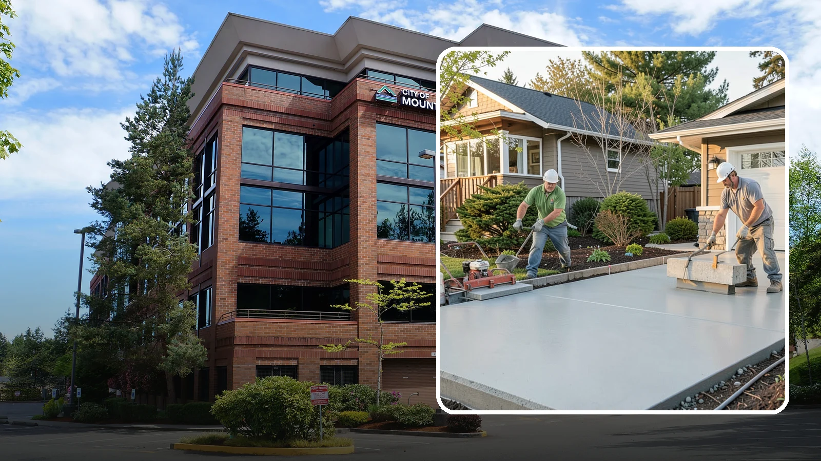 Concrete Leveling in Mountlake Terrace, Snohomish County, WA - Lift and level sunken slabs to eliminate trip hazards and restore drainage without a full replacement.
