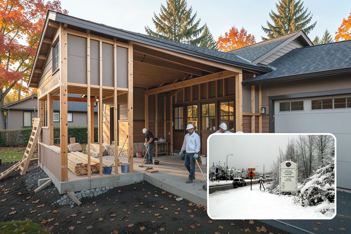 Concrete Leveling in Newcastle, King County, WA - Eliminates trip hazards from settling