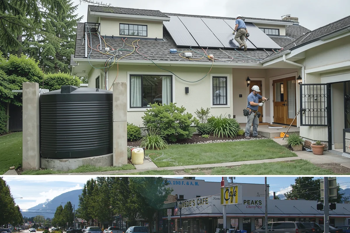 Concrete Leveling in North Bend, King County, WA - Leveling can be performed year-round since it requires no pouring or extended cure time.