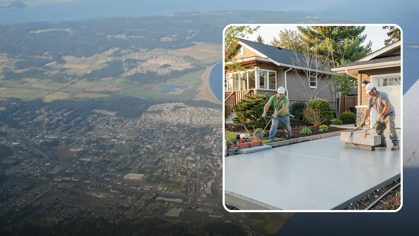 Concrete Leveling in Oak Harbor, Island County, WA - Lift and level sunken slabs to eliminate trip hazards and restore drainage without a full replacement.