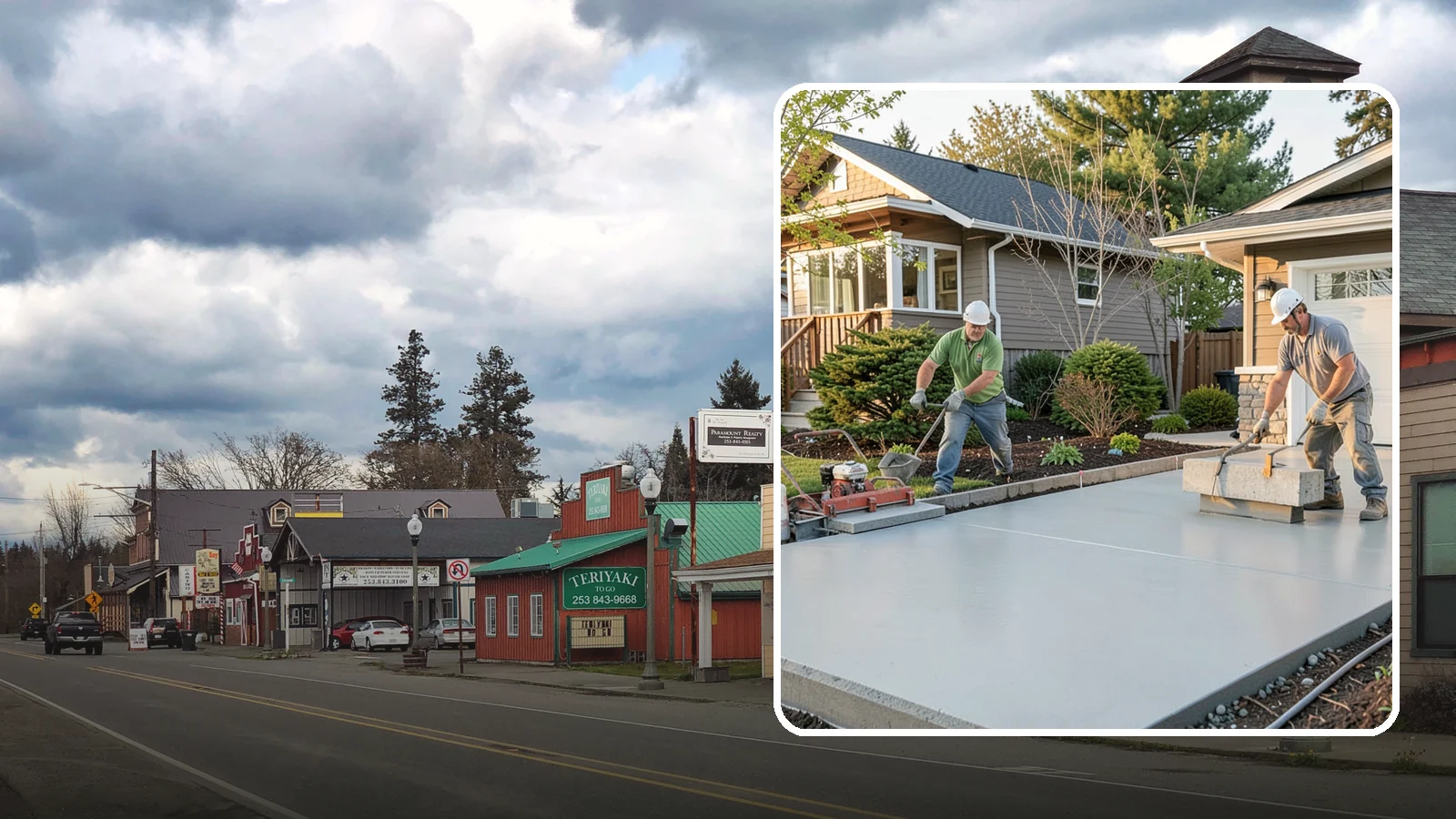 Concrete Leveling in Roy, Pierce County, WA - Lift and level sunken slabs to eliminate trip hazards and restore drainage without a full replacement.